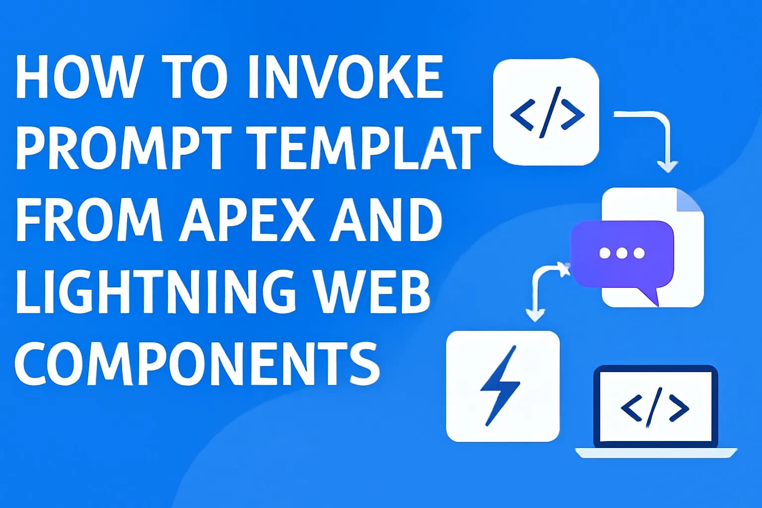 How to invoke Prompt Template from Apex and Lightning web components