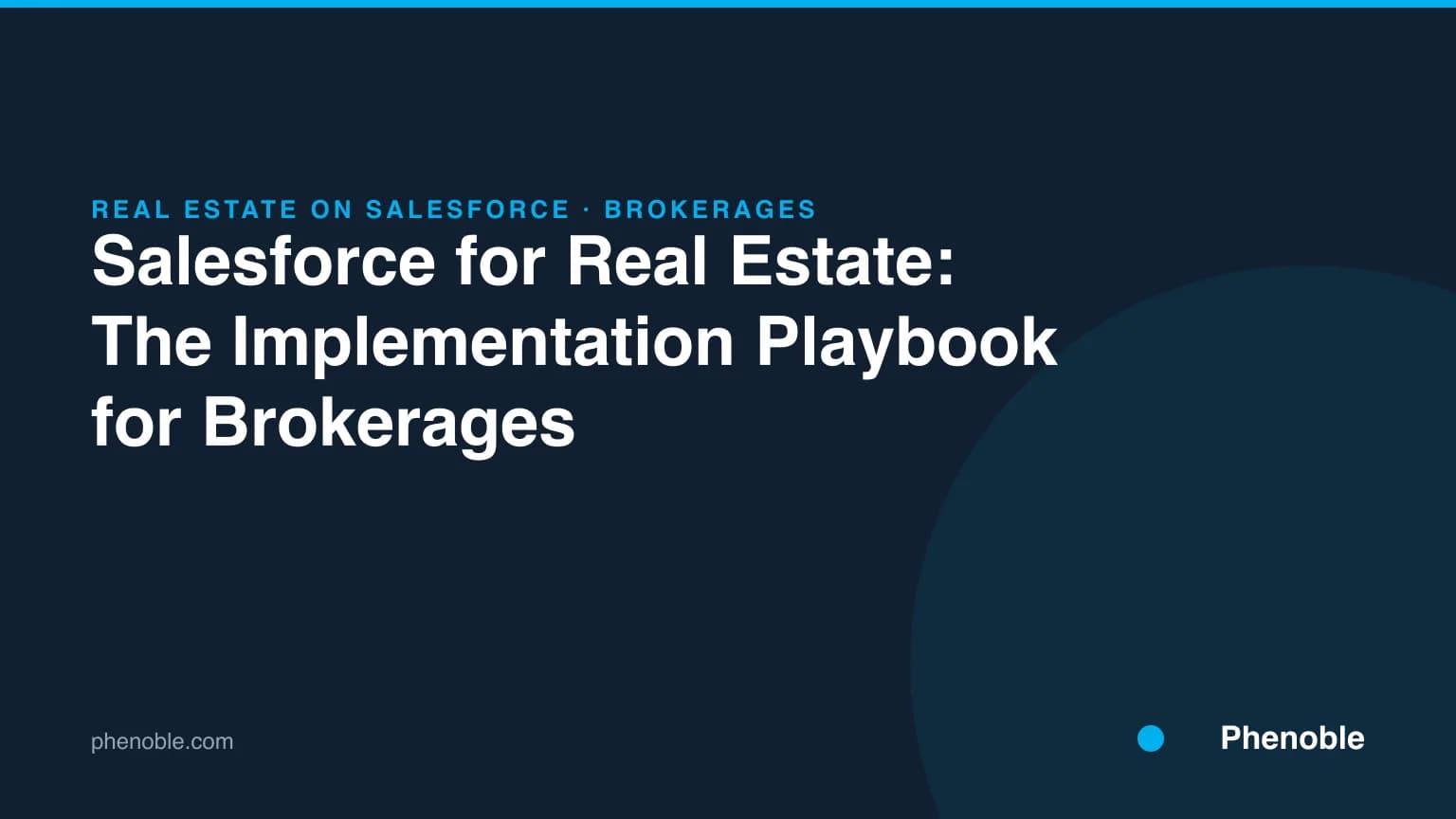 Salesforce for real estate brokerages