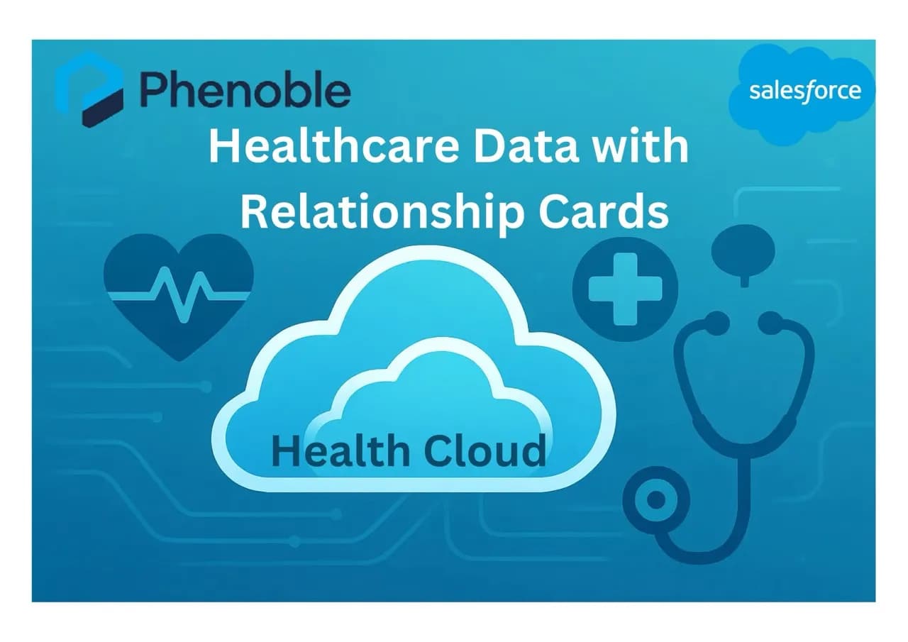 Salesforce Health Cloud-10 Healthcare Data with Relationship Cards