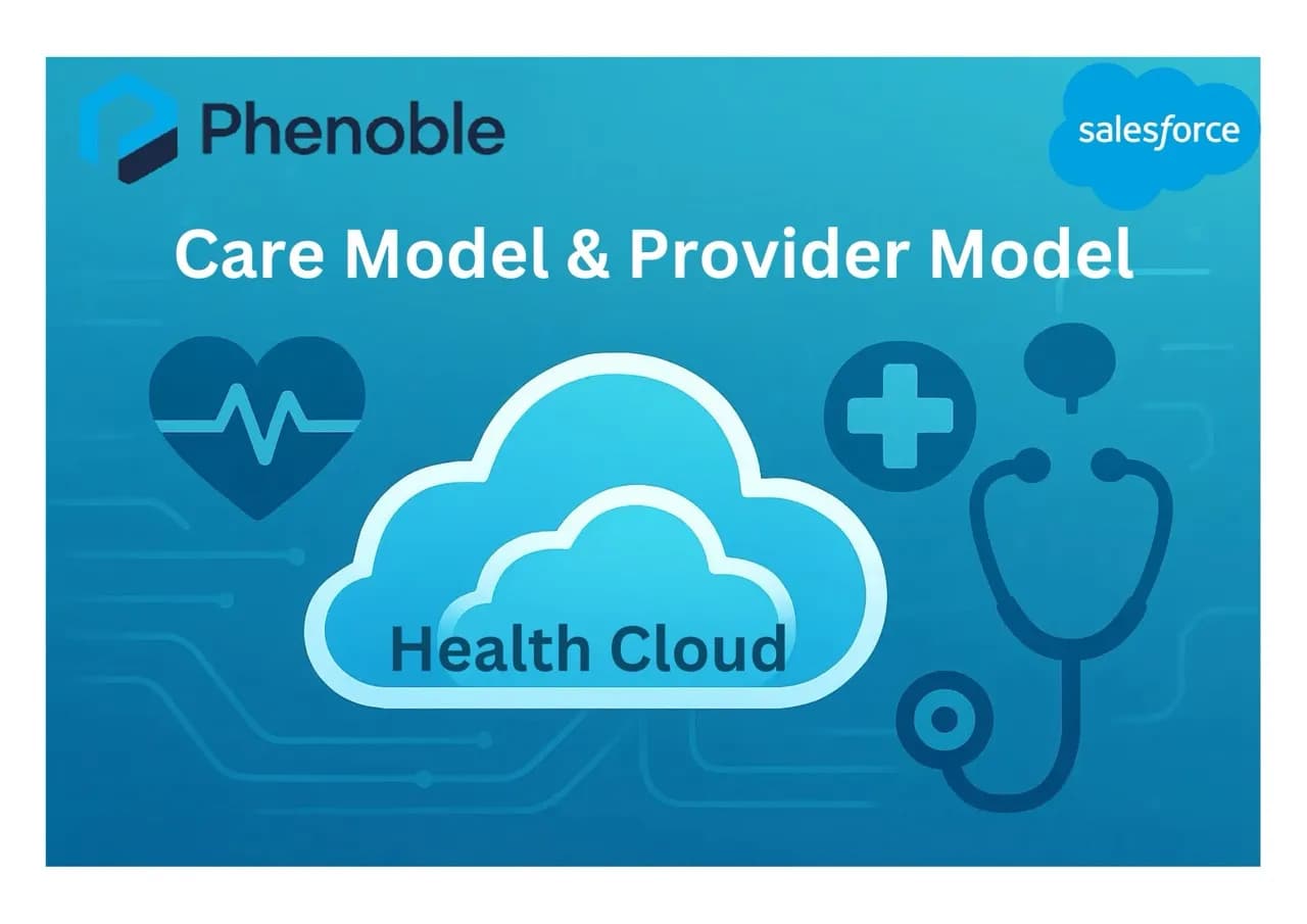 Salesforce Health Cloud-9 Care Model & Provider Model