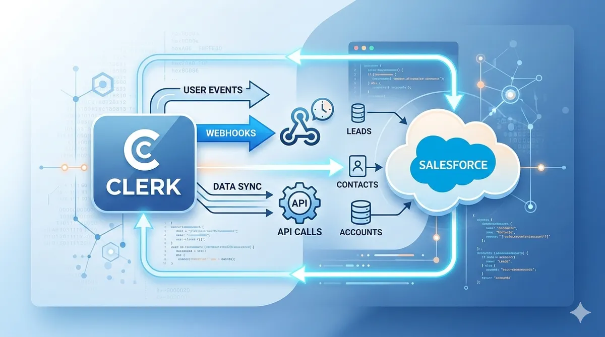 Clerk Salesforce Integration with Webhooks and ... | Phenoble